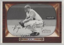 2004 Bowman Heritage Black & White Ken Harvey #83 3w0