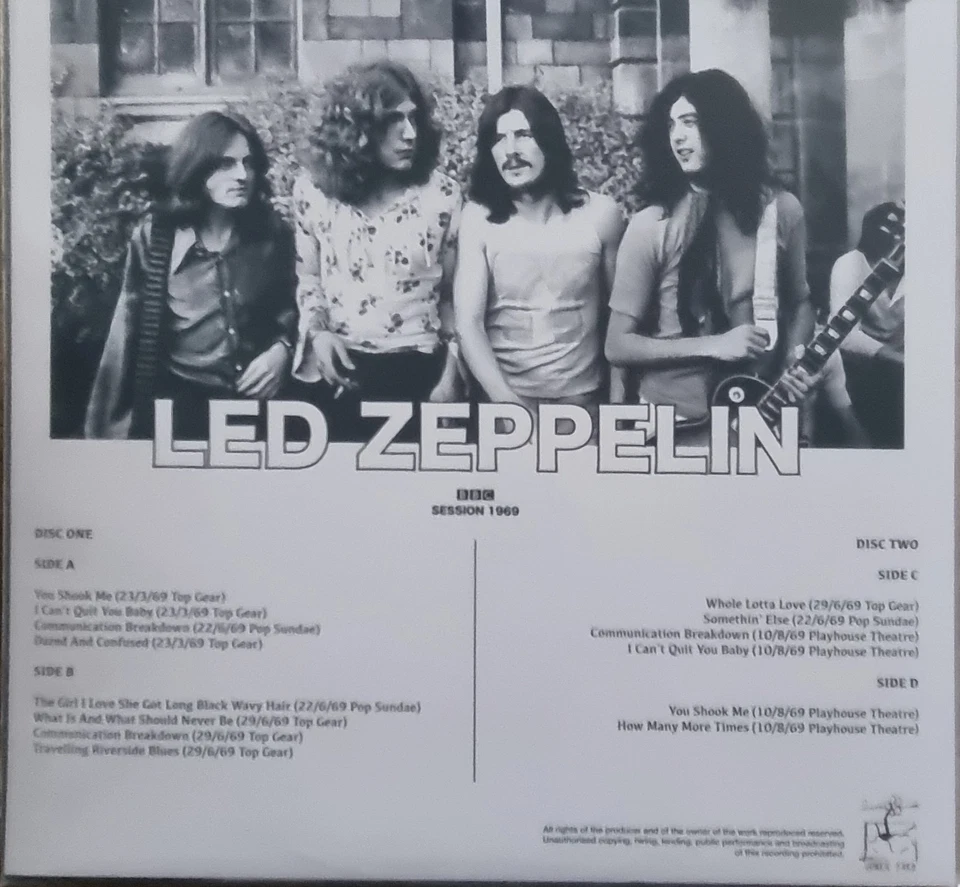 Led Zeppelin Bbc Sessions, Vinyle, Lp - Photo 2/2