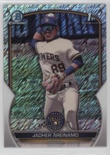 2023 Bowman Chrome Prospects Shimmer Refractor Jadher Areinamo #BCP-206 02u3