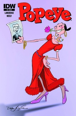 POPEYE #3 IDW PUBLISHING