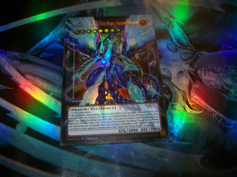Number 62: Galaxy-Eyes Prime Photon Dragon Ultra Rare BLGG-EN140 Yu-Gi-Oh!
