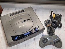 Sega Saturn HST-3210 Console Complete Set with Controller Accessories