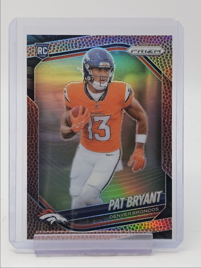 PAT BRYANT 2025 PANINI PRIZM ROOKIE PIGSKIN BRONCOS #366 RC /180 Q3948