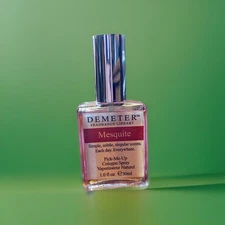 Demeter Mesquite Cologne 1 oz Vintage Square Bottle 