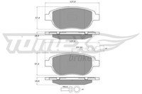 Bremsbelagsatz Scheibenbremse Tomex Brakes TX 12-49 FüR Fiat Lancia Abarth Opel