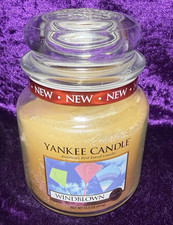 Yankee Candle Windblown Glass Jar 14.5 oz Unburned