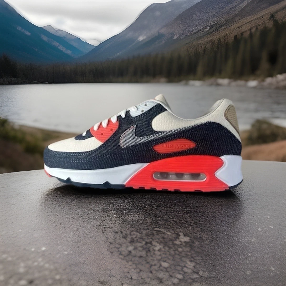 Nike Denham x Air Max 90 Infrared for Sale | Authenticity