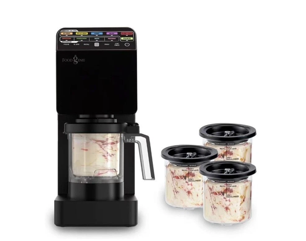 *NOB* Food Genie: Dessert Station - 11-In-1 Ice Cream & Frozen Treat Maker