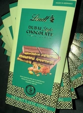 5 PACKS⚡️Lindt DUBAI Chocolate - The Only True World Famous Dubai Luxury 👑