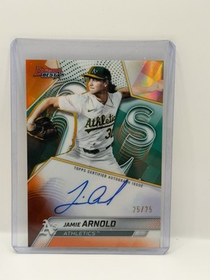 2025 Bowman s Best B25-JA Jamie Arnold Numbered 25/25