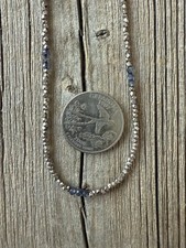 Sundance Catalog Satya Sterling And Topaz Necklace