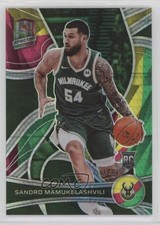 2021 Spectra Rookies Asia Red & Yellow Prizm /75 Sandro Mamukelashvili #140 12z3