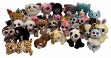 Ty Beanie Boos Lot of 35 Exotic Holiday Unicorns Dogs Cats Zoo Great Set Read