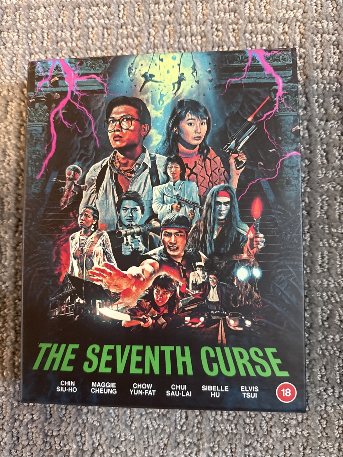 The Seventh Curse 88 Films Limited Collectors Edition Blu-Ray Region B