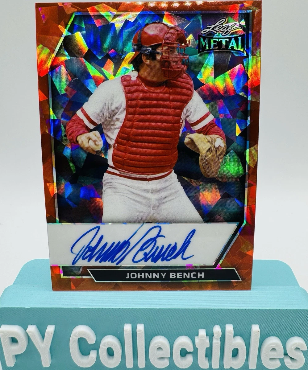Johnny Bench Autographed Baseball Cards for sale | eBay