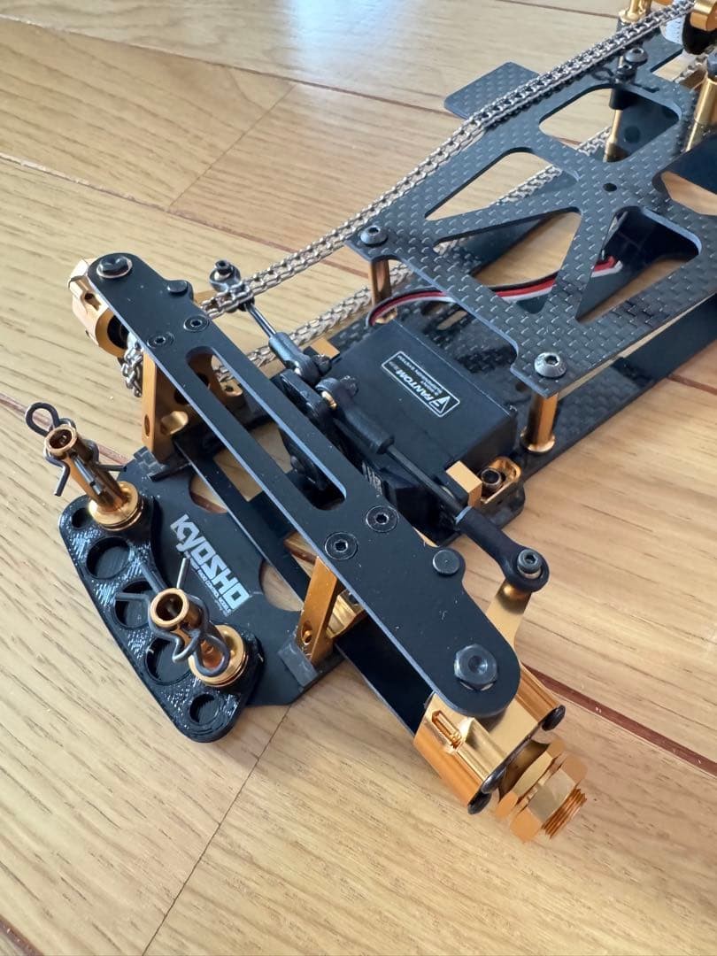 KYOSHO Fantom EXT Gold 60th Anniversary Limited Edition with Option Parts