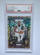 2023 Prizm-Jaylen Brown King Snake PSA 9 POP 1