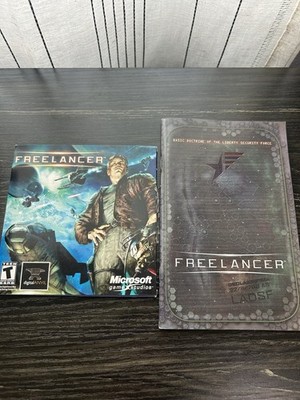 Freelancer PC CD-ROM 2003 Microsoft Game Studios Complete No Box Fast Free