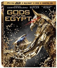Gods of Egypt [New Blu-ray 3D] With Blu-Ray, With DVD, 3 Pack