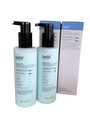 Belif Aqua Bomb Hyaluronic Acid & Niacinamide Body Moisturizer [2 PACK] 4/25 EXP