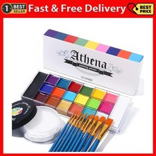 UCANBE Athena Face Body Paint Oil Palette Translucent Setting Powder 10PCS