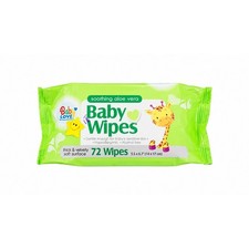12x Baby Love Baby Wipes Soothing Aloe Vera Personal Care Hygiene Bulk Lot 72ct