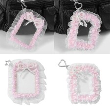 Photocard Holder Keychain ID Cards Holder Photo Card Holder Pendant Keychain