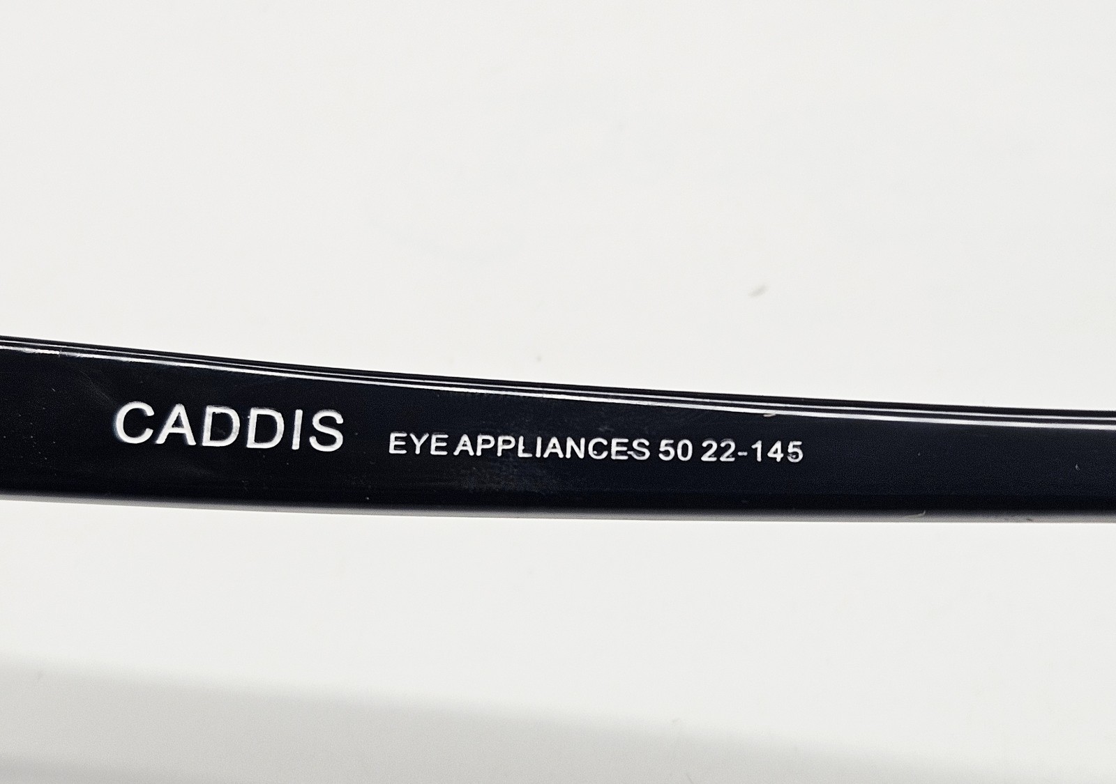 Caddis The D28 Black Reading Glasses Frames 1.00 50-22 145 Eye Appliances Unisex