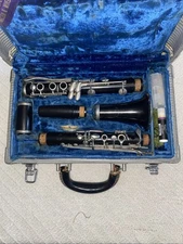 C. G. Conn Clarinet, Black, Very Well Used, Comes With Cork Grease