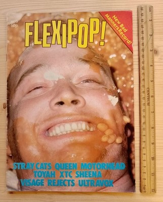 Bad Manners Cover + Blue Flexi | Flexipop Mag Apr 1981 UK 5 | Stray Cats, Kate B