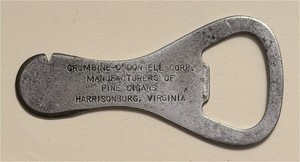 1930s Grumbine-O'Donnell Cigars Harrisonburg Virginia Cigar Box Opener RBO-01