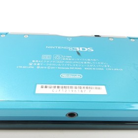 【Excellent】Nintendo 3DS Aqua Blue Console ONLY Japanese Edition #NET0404/03