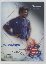 2021 Bowman Sterling Prospect Auto Ismael Mena #BSPA-IM Auto 6fs