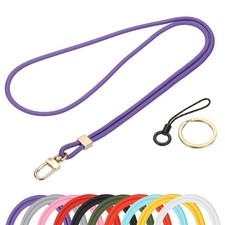 Lanyard, 1 Pack Teacher Lanyards for ID Badges, Purple