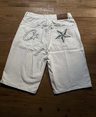 Corteiz Alcatraz Baggy Denim Shorts – Size Large (44) | eBay