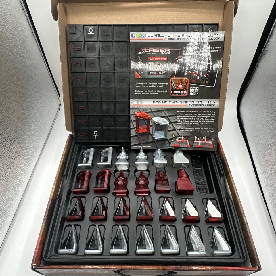 Laser Khet 2.0 Game Strategy 2010 Innovention Toys Tested Complete - Image 2 of 4