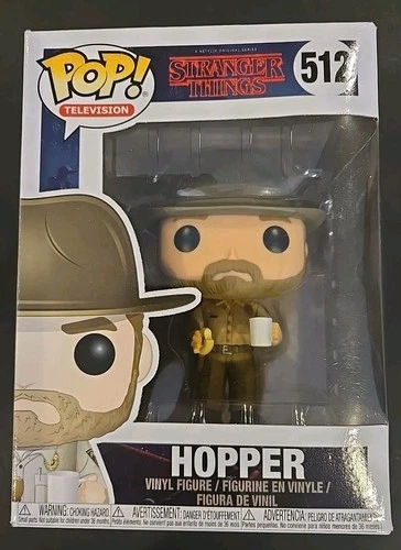 Funko Pop! Vinyl: Stranger Things - Jim Hopper (w/ Hat) #512 (A-20)