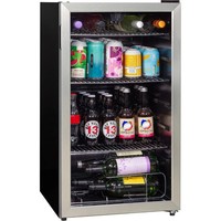 Russell Hobbs RH48BC101SS Free Standing Wine Cooler Fits4 Bottles Stainless Dent