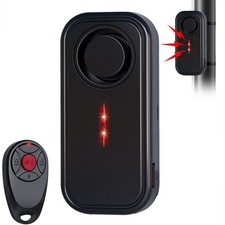 113dB Wireless Loud Anti-Theft Vibration Motorcycle Bike Security Alarm Remote