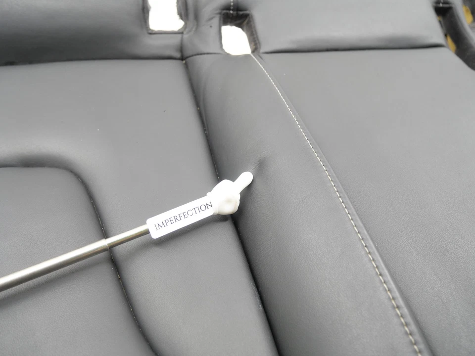 Asiento inferior izquierdo derecho pasajero conductor usado negro 2009-2016 Audi S4 OEM Foto 3 de 4