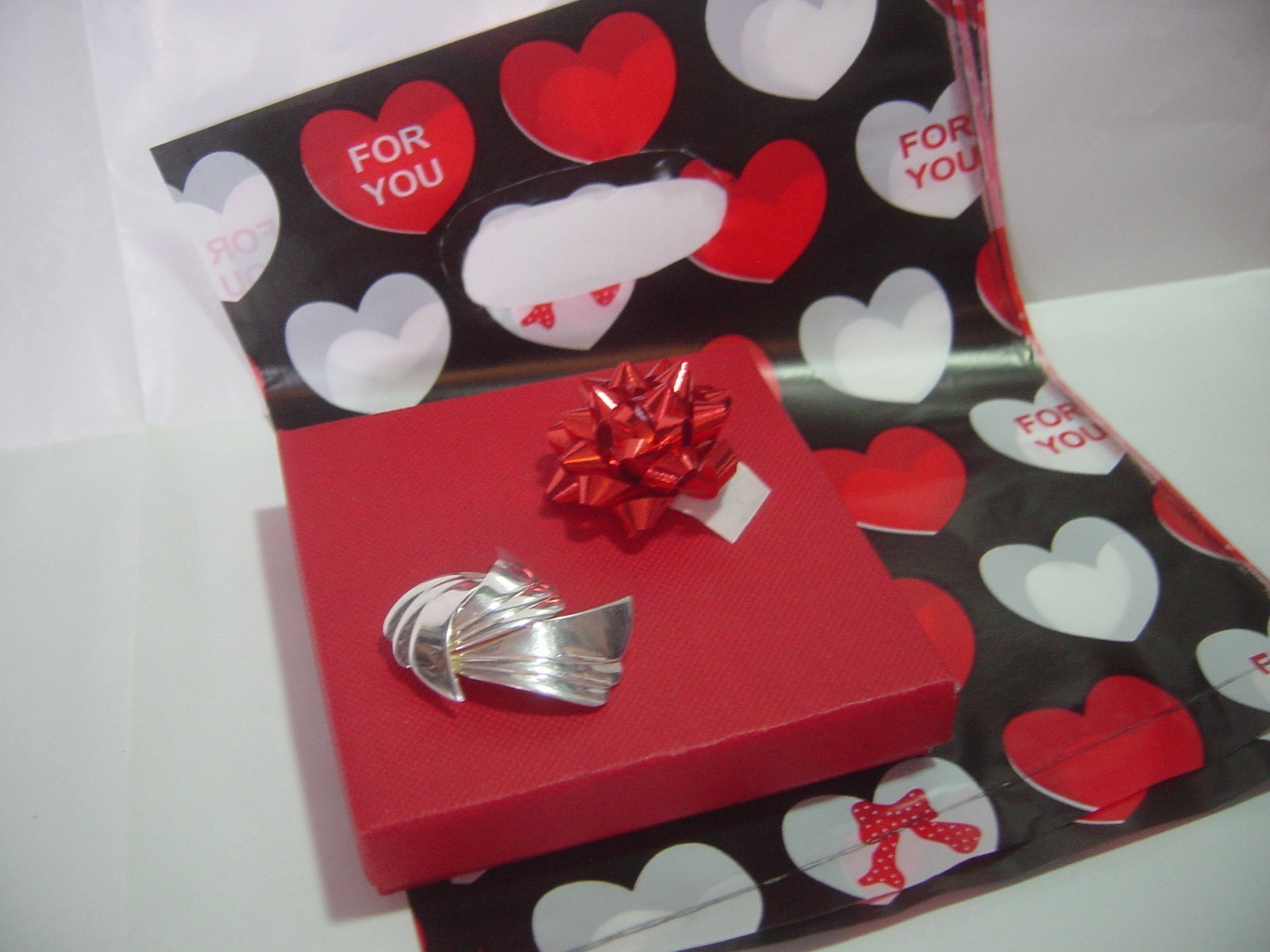 Vintage Stunning Solid Silver Classy Brooch-Rare … - image 1