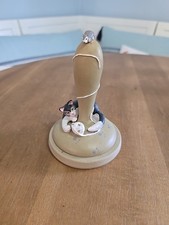 Brązowa torba Cookie Art 1995 Stempel Zadowolony Kot #9 Emerytowana forma Prasa Przędza Mysz