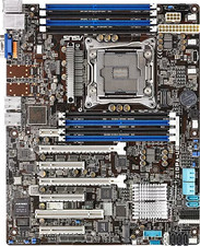 Produktbild - ASUS Z10PA-U8 Mainboard X99 LGA 2011-3 | Intel C612 | 8 DDR4 RAM Slots für Xeon