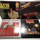 Eagles, Nazareth, Elvis Presley, Bob Seger (Classic Rock) Vinyl LP Album Lot
