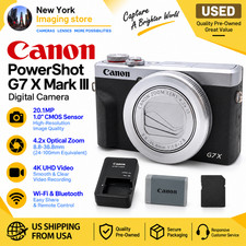 Canon PowerShot G7 X Mark III 20.1MP Point & Shoot Digital Camera English