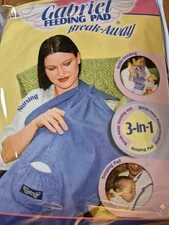 Gabriel breast Feeding Pad Break Away, 3-in-1 Baby Feeding Veil Cover-up (G75)