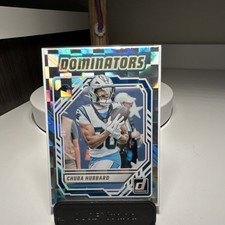 Panini 2025 Donruss Dominators DOM-CHD Chuba Hubbard Panthers Football Card