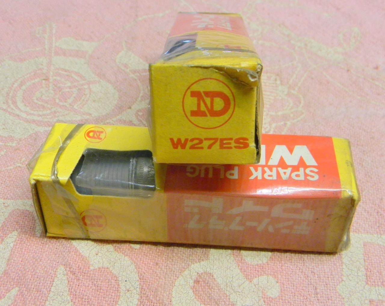 NEW NIPPONDENSO W27ES SPARK PLUGS LOT OF 2 REPLACES NGK B9ES