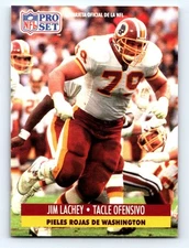 1991 Pro Set Spanish #679 Jim Lachey Fresh Break EX-EXMINT