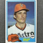 1981 Topps Nolan Ryan #240 Astros HOF VG-EX Vintage Baseball Card